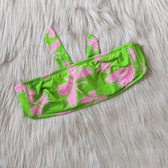 Lilly Pulitzer Other - 🌙 LILLY PULITZER Butterfly Print Bandeau Bikini